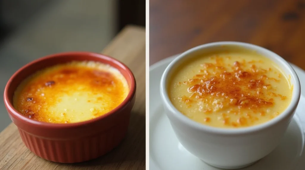 crème brûlée vs custard