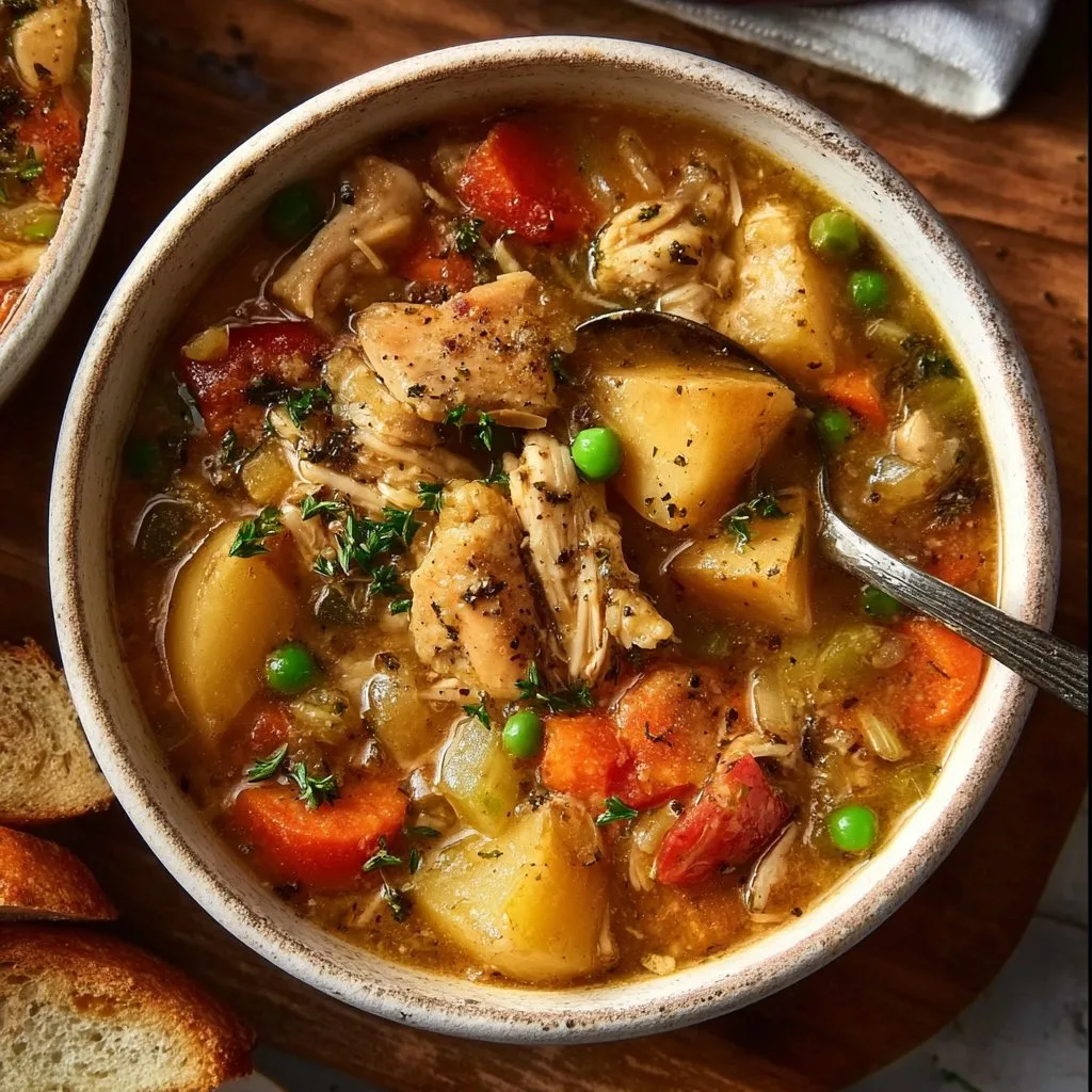 Slow Cooker Chicken Stew Recipe