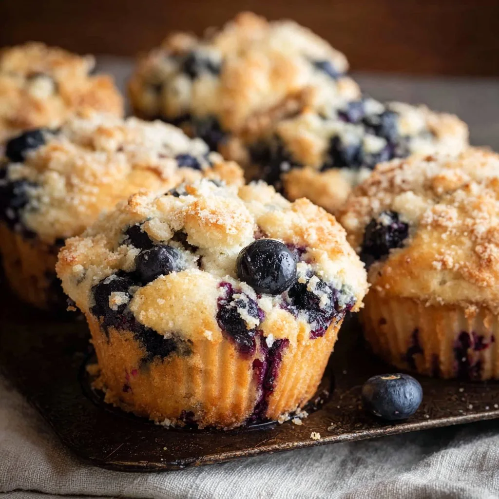Homemade Blueberry Muffins blueberry muffins Homemade Blueberry Muffins