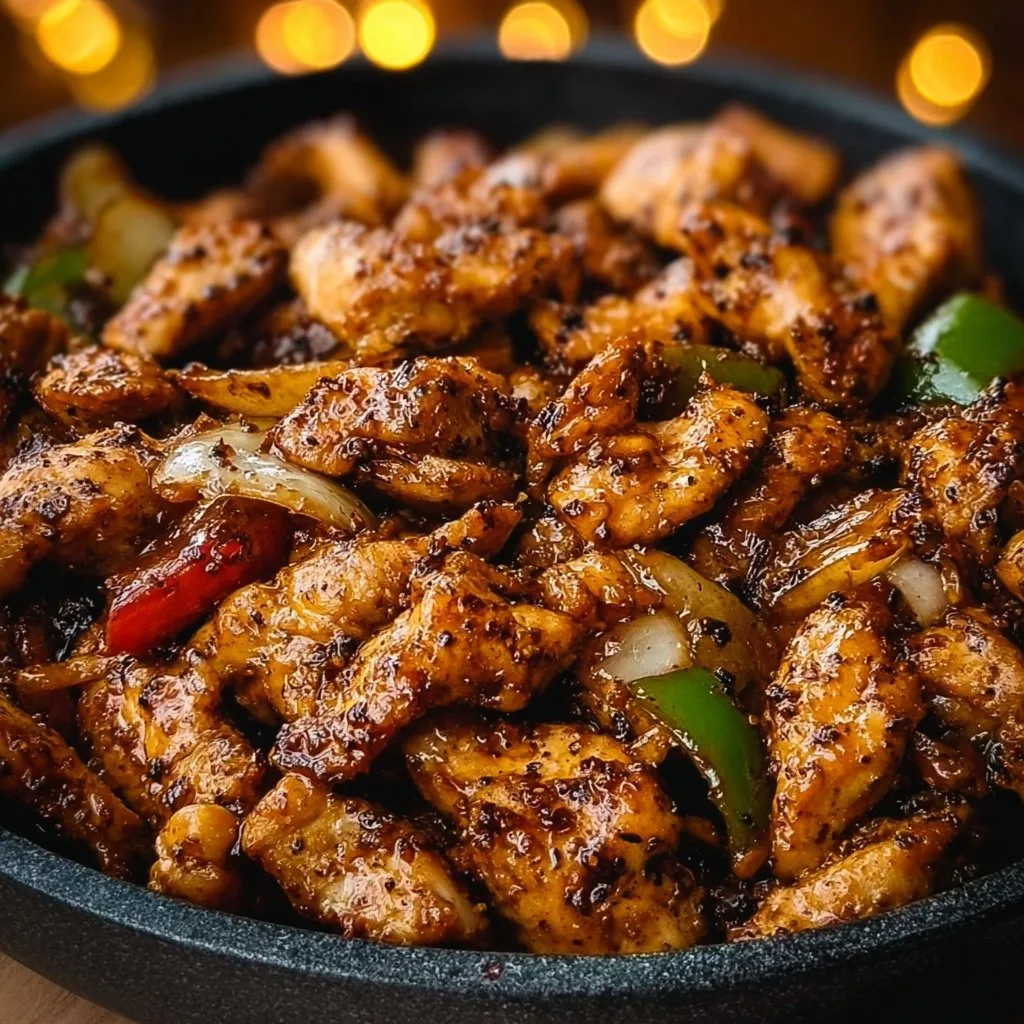 Black Pepper Chicken