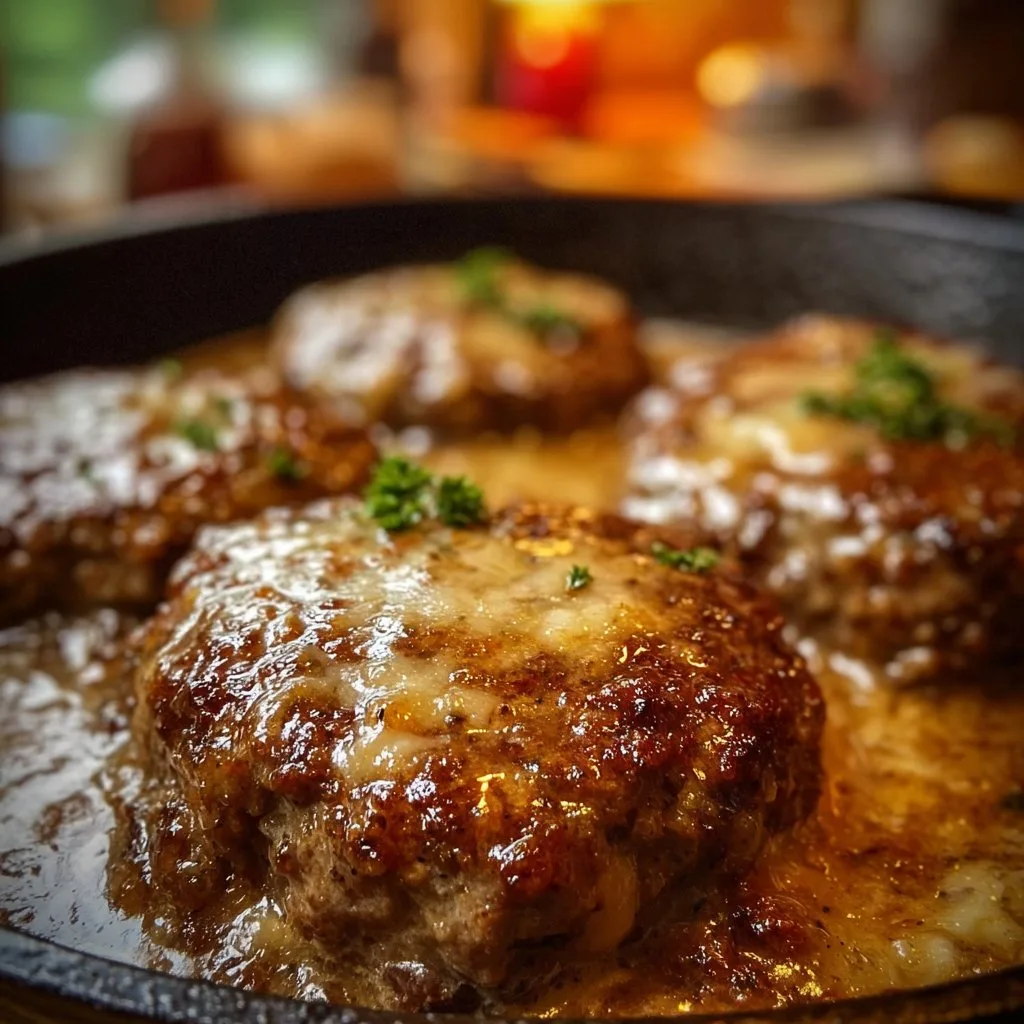 Amish Hamburger Steak Bake