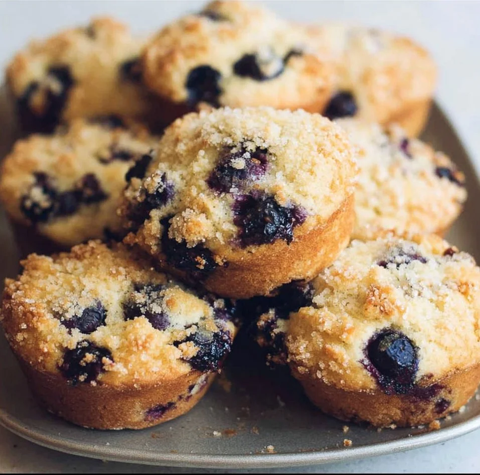 Homemade Blueberry Muffins blueberry muffins Freshly baked homemade blueberry muffins with a golden-brown top