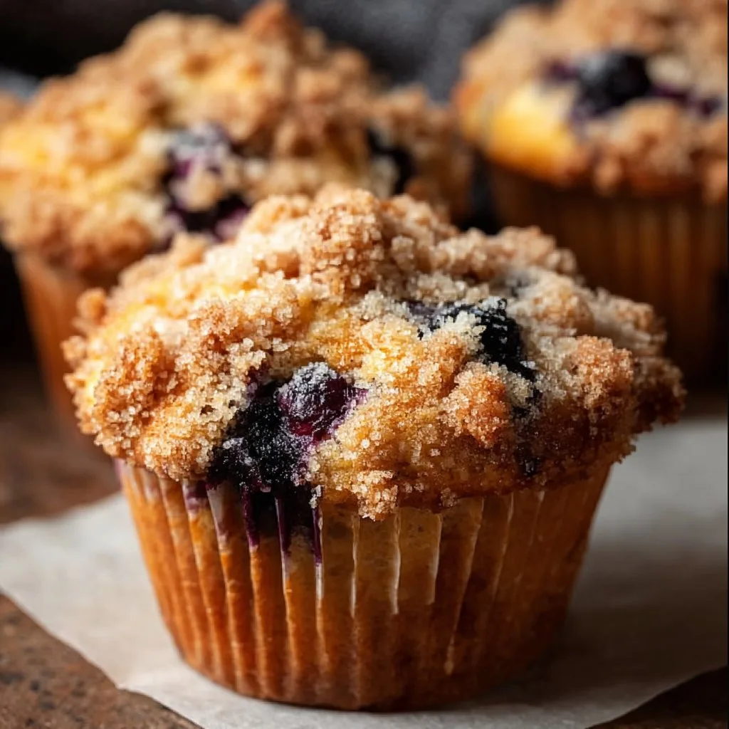 Blueberry Streusel Muffins blueberry muffins Blueberry Streusel Muffins