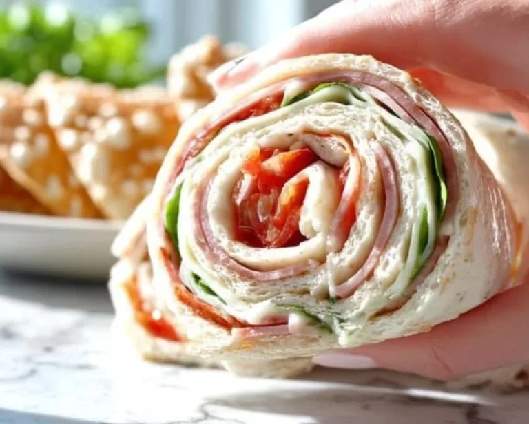 Delicious Italian pinwheels appetizer rolled with savory fillings