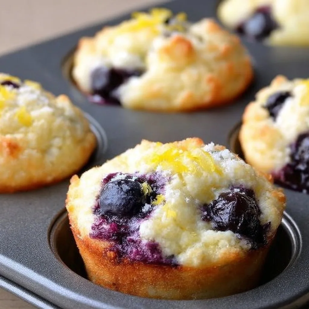 Blueberry and Lemon Zest Cottage Cheese Bites