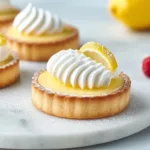 Delicious lemon tart with a golden crust and vibrant lemon filling