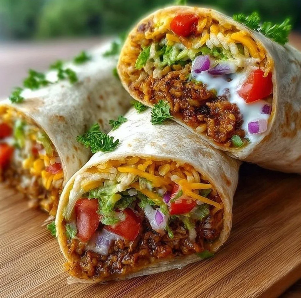 10-Minute Vegan Burrito Wraps vegan burrito 10-minute vegan burrito wraps filled with fresh vegetables and beans