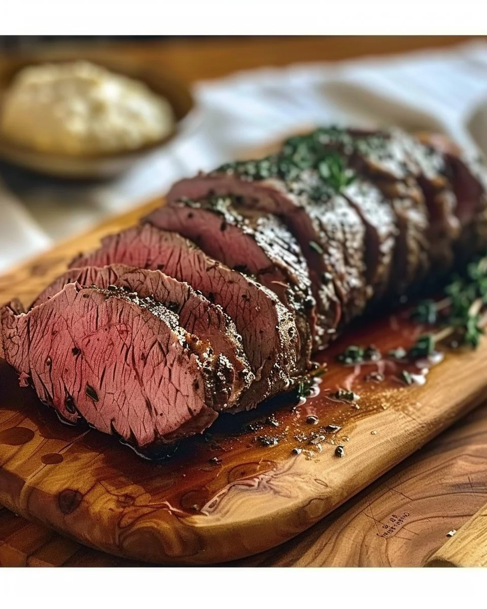 Garlic Herb Beef Tenderloin beef tenderloin Garlic Herb Beef Tenderloin