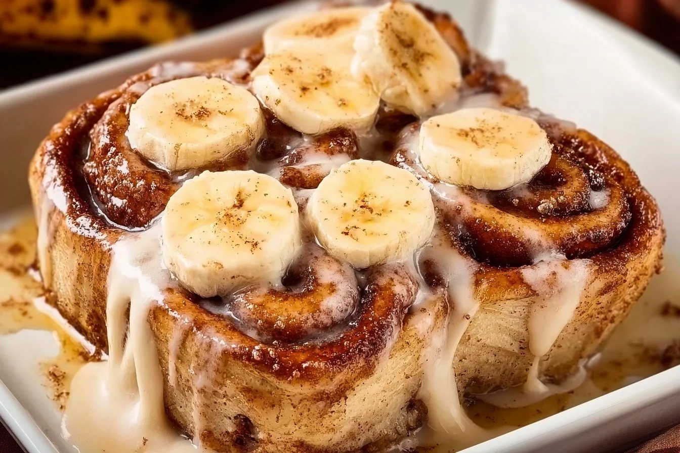 Banana Bread Cinnamon Rolls banana bread Banana Bread Cinnamon Rolls