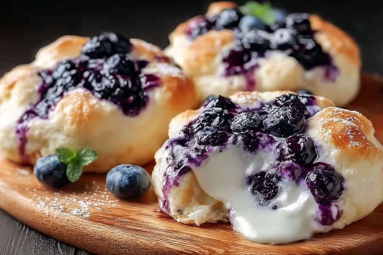 Cottage Cheese Blueberry Cloud Bread cloud bread Cottage Cheese Blueberry Cloud Bread