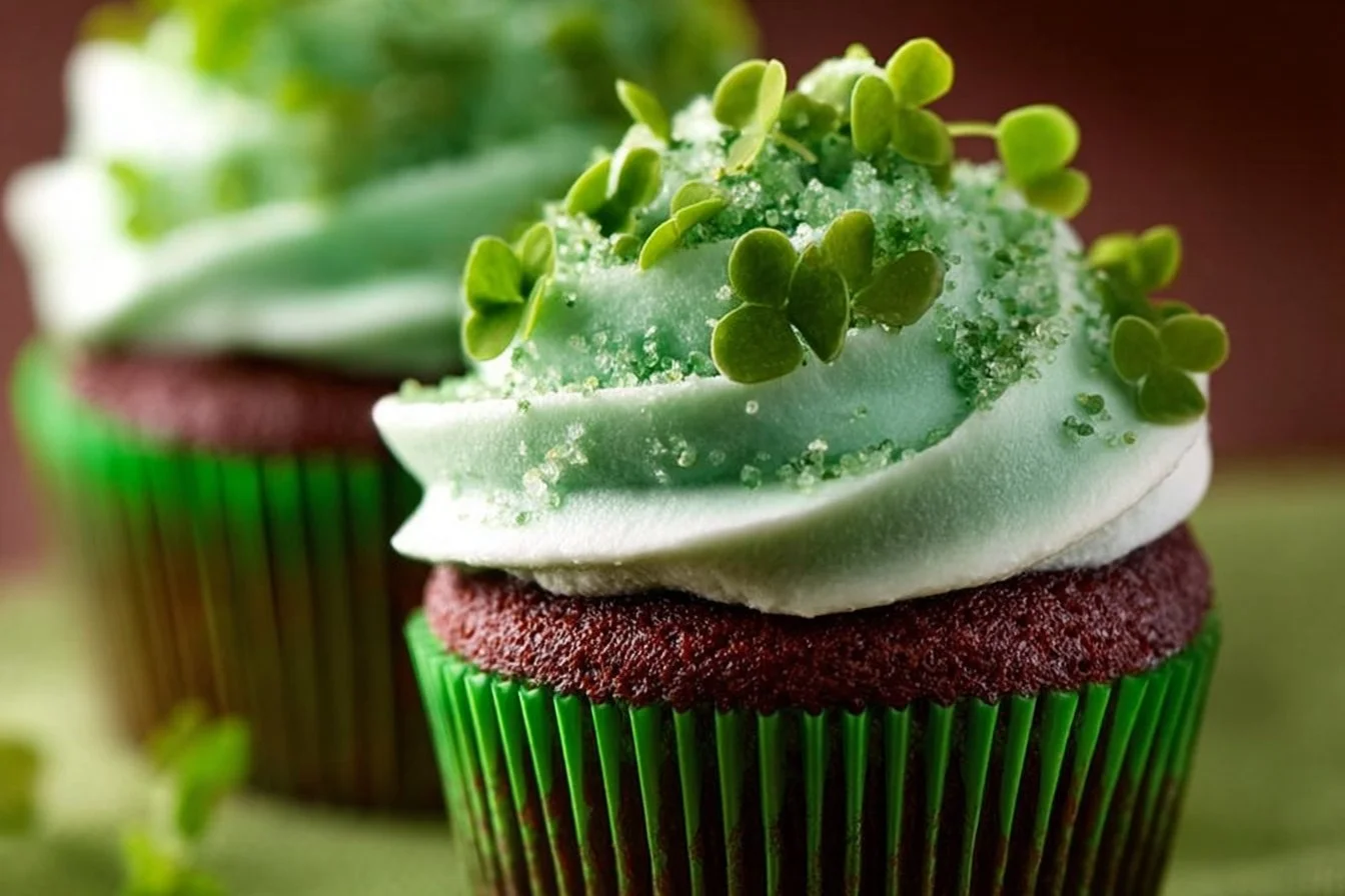 Green Velvet Cupcakes Green Velvet Cupcakes Green Velvet Cupcakes
