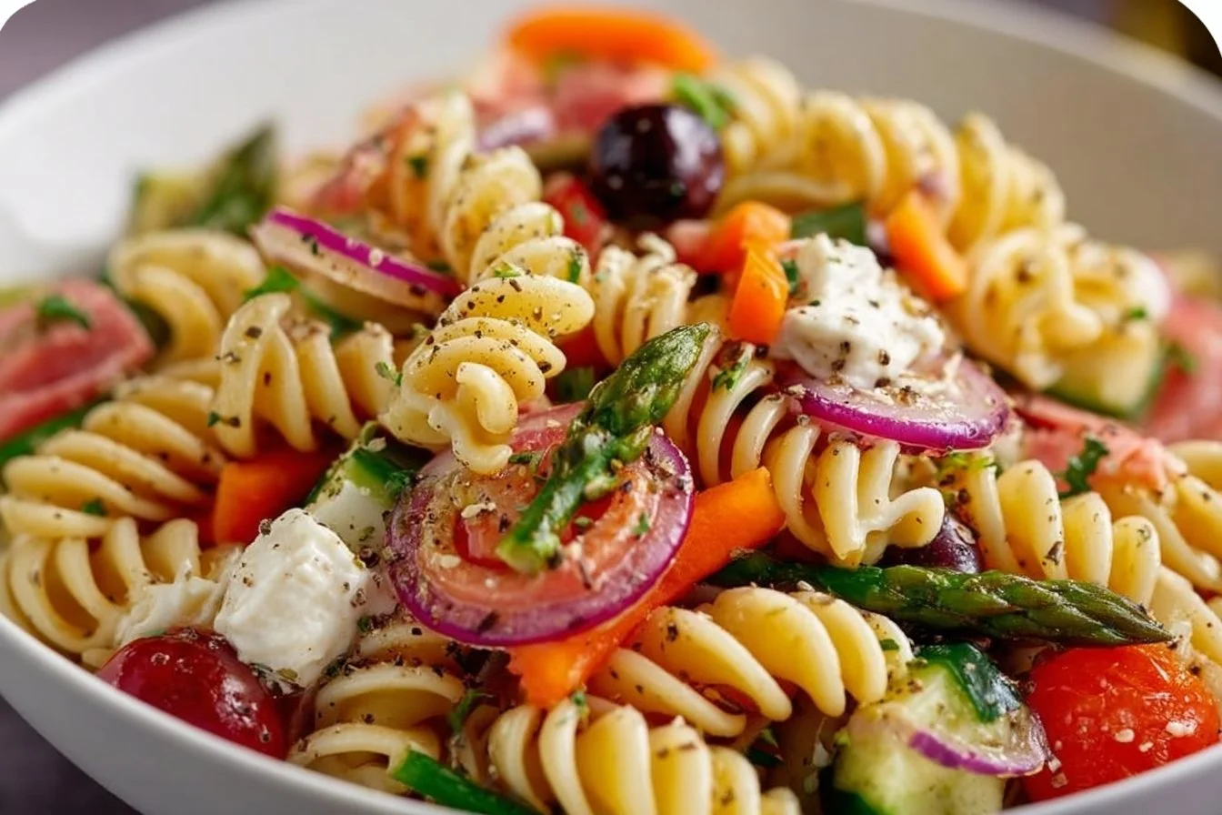 Healthy Pasta Salad pasta salad Healthy Pasta Salad