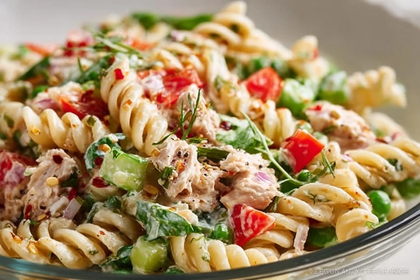 Healthy Tuna Pasta Salad