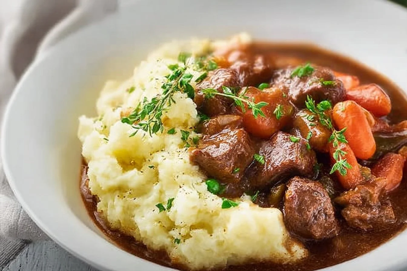 Irish Stew With Mashed Potatoes Irish stew Irish Stew With Mashed Potatoes