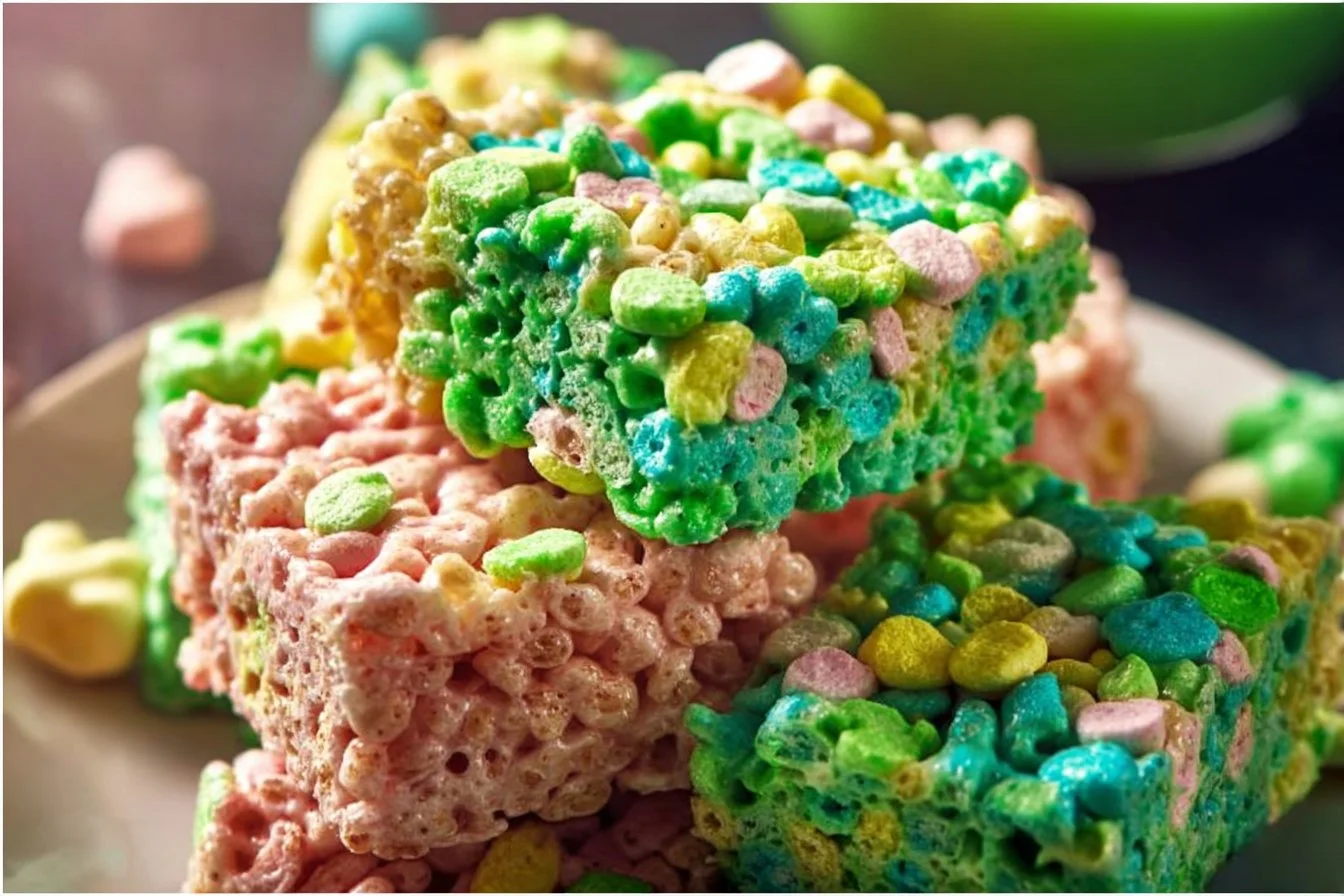 Lucky Charms Rice Krispie Treats