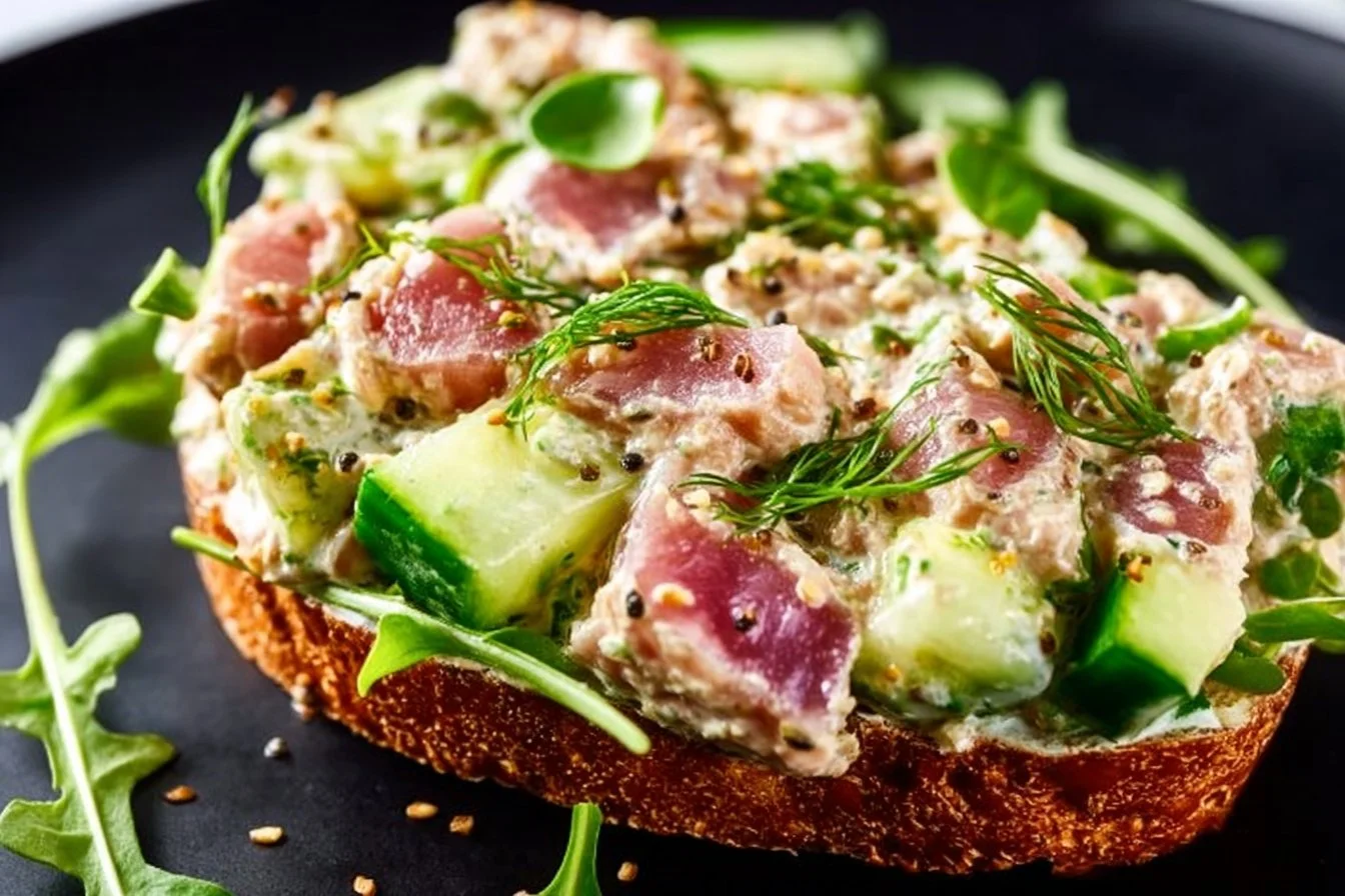 No-Mayo, High-Protein Tuna Salad