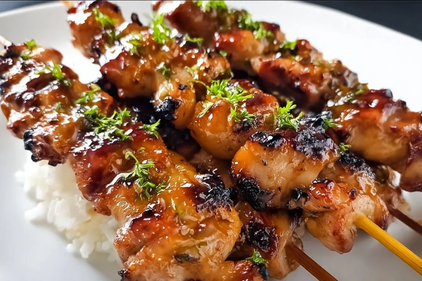 Teriyaki Chicken Skewers teriyaki chicken Teriyaki Chicken Skewers