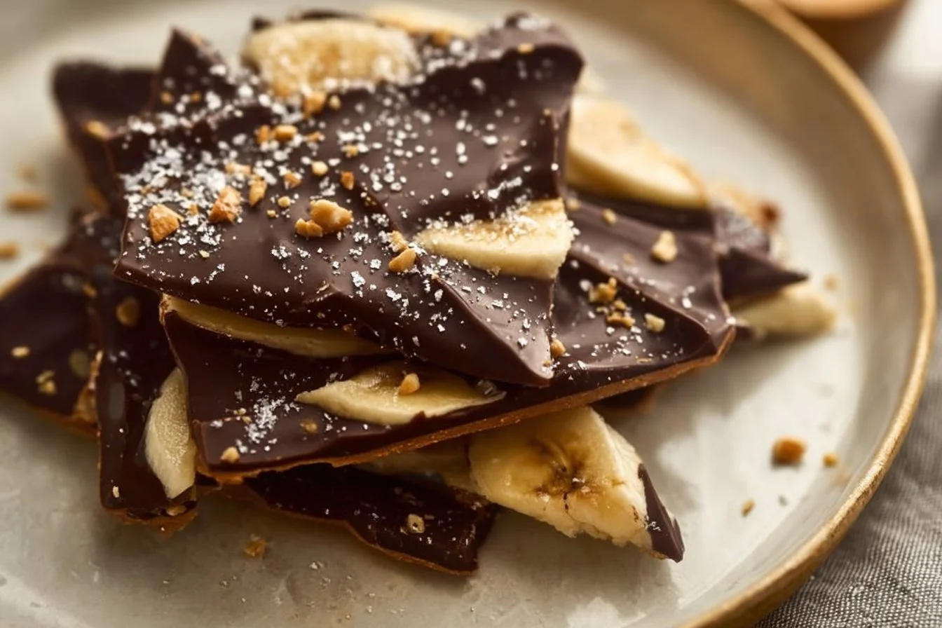 Viral Chocolate Banana Bark