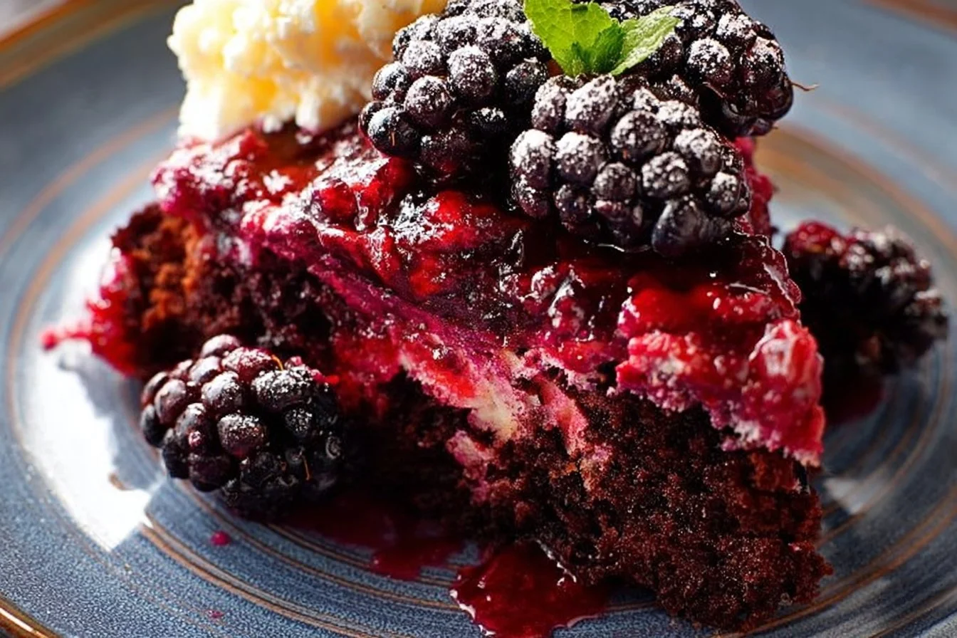 Black Raspberry Cake