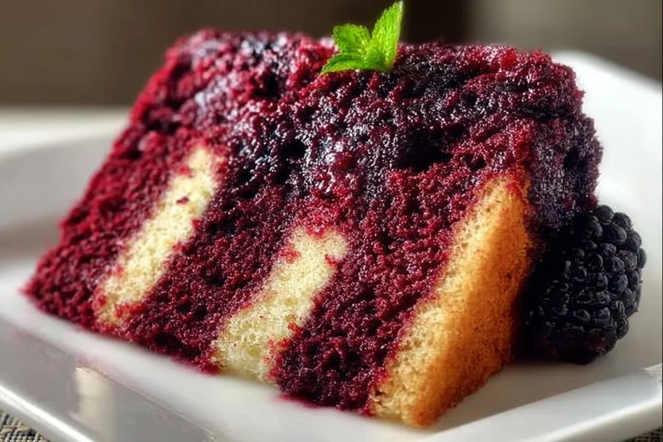 Black Raspberry Cake Recipe