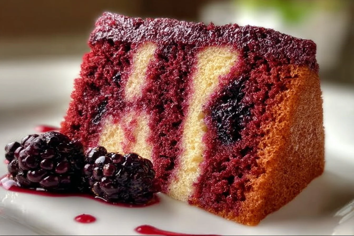 Black Raspberry Cake Recipe