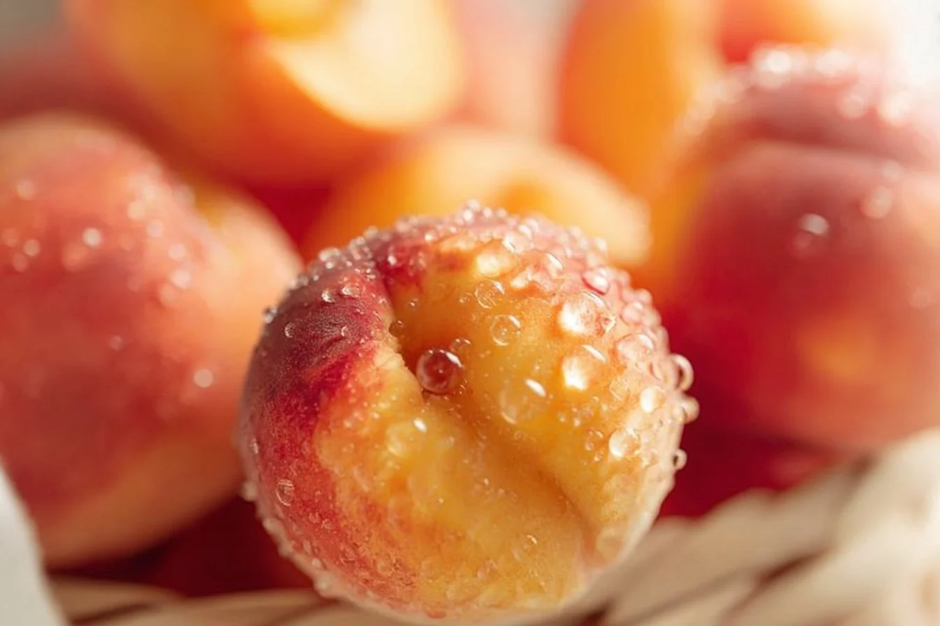 Homemade Peach Lemonade