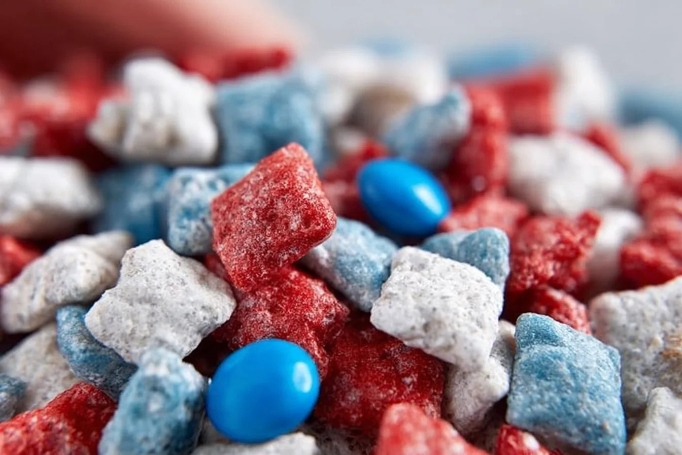 Red White & Blue Puppy Chow