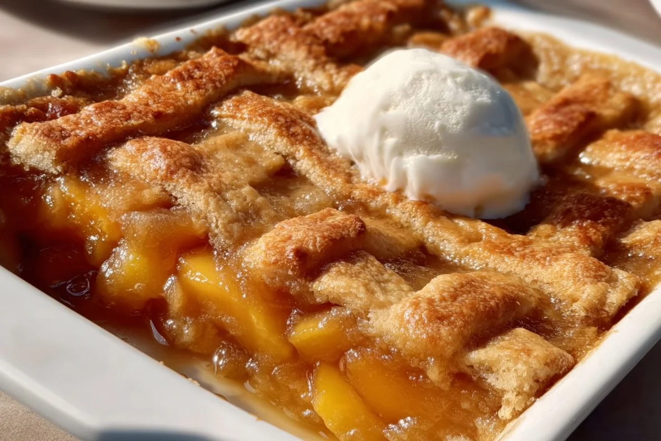 Southern Peach Cobbler