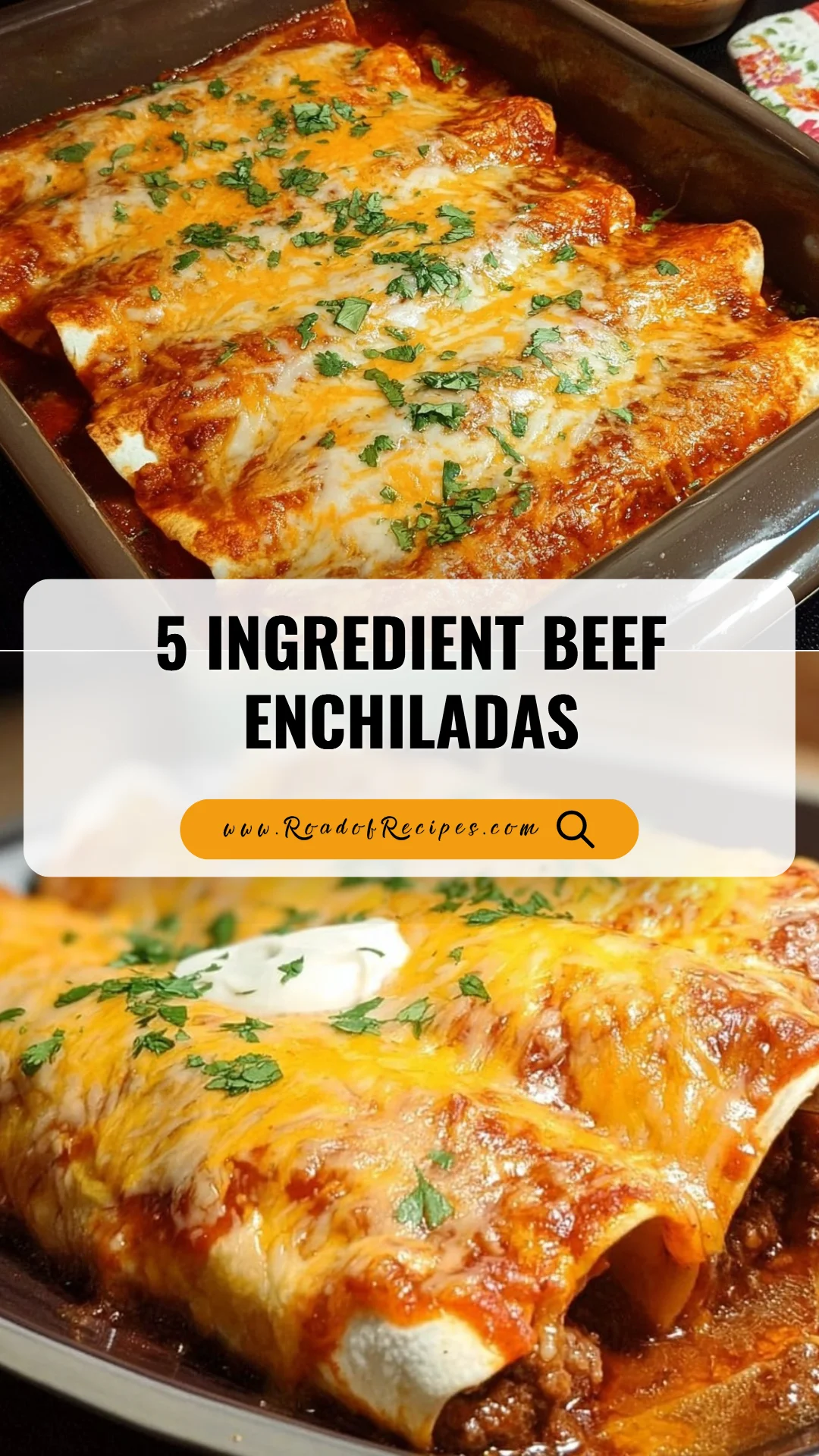 5 Ingredient Beef Enchiladas beef enchiladas 5 Ingredient Beef Enchiladas