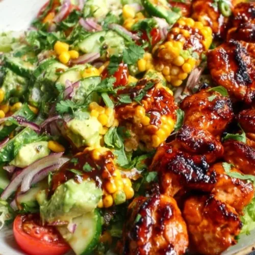 BBQ Chicken Skewer Salad BBQ chicken salad BBQ Chicken Skewer Salad bbq chicken skewer salad 2026 06 06 164059 1024x683 1