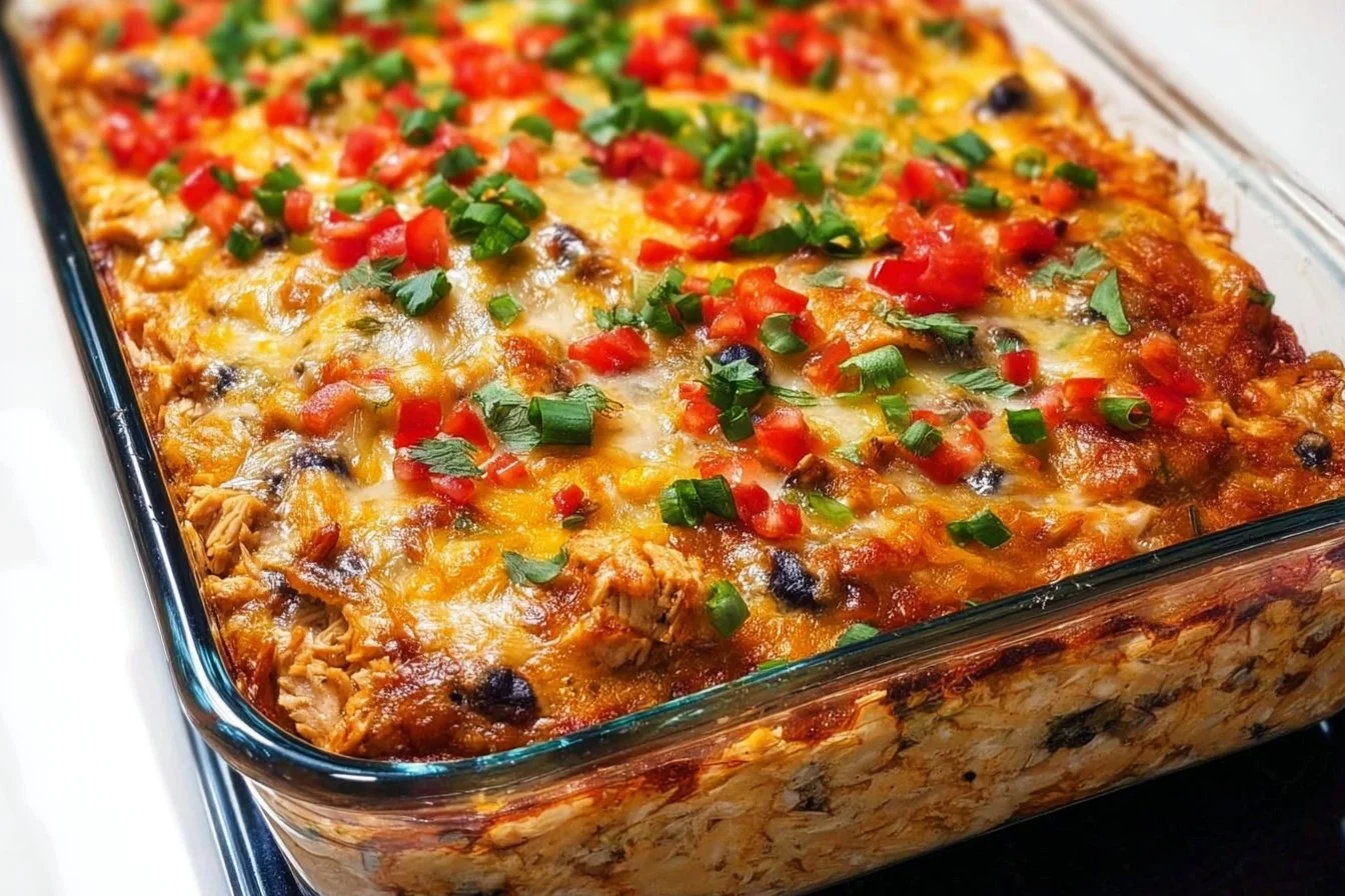 Chicken Burrito Casserole Chicken Burrito Chicken Burrito Casserole