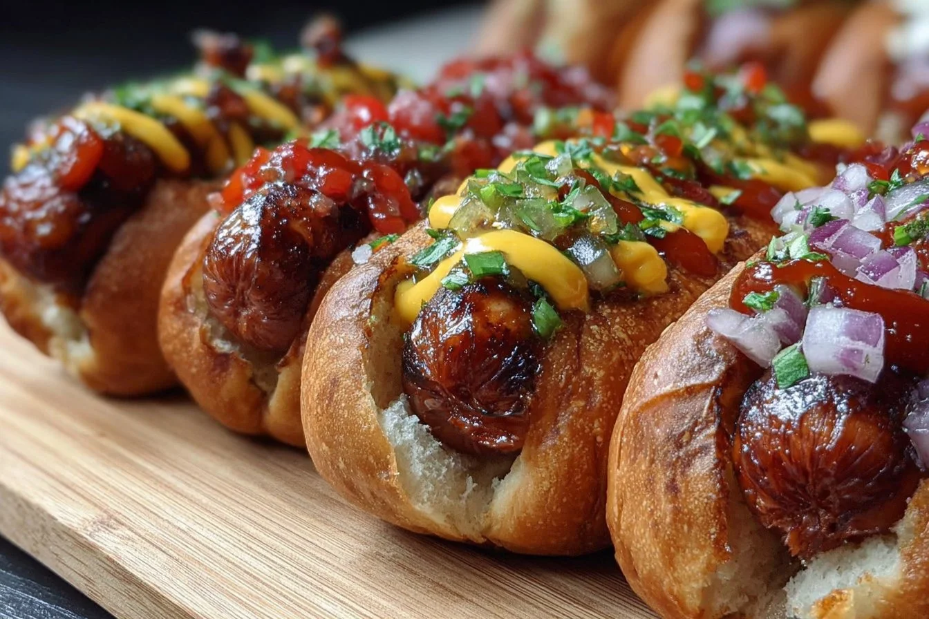 Flavorful Firecracker Hot Dogs