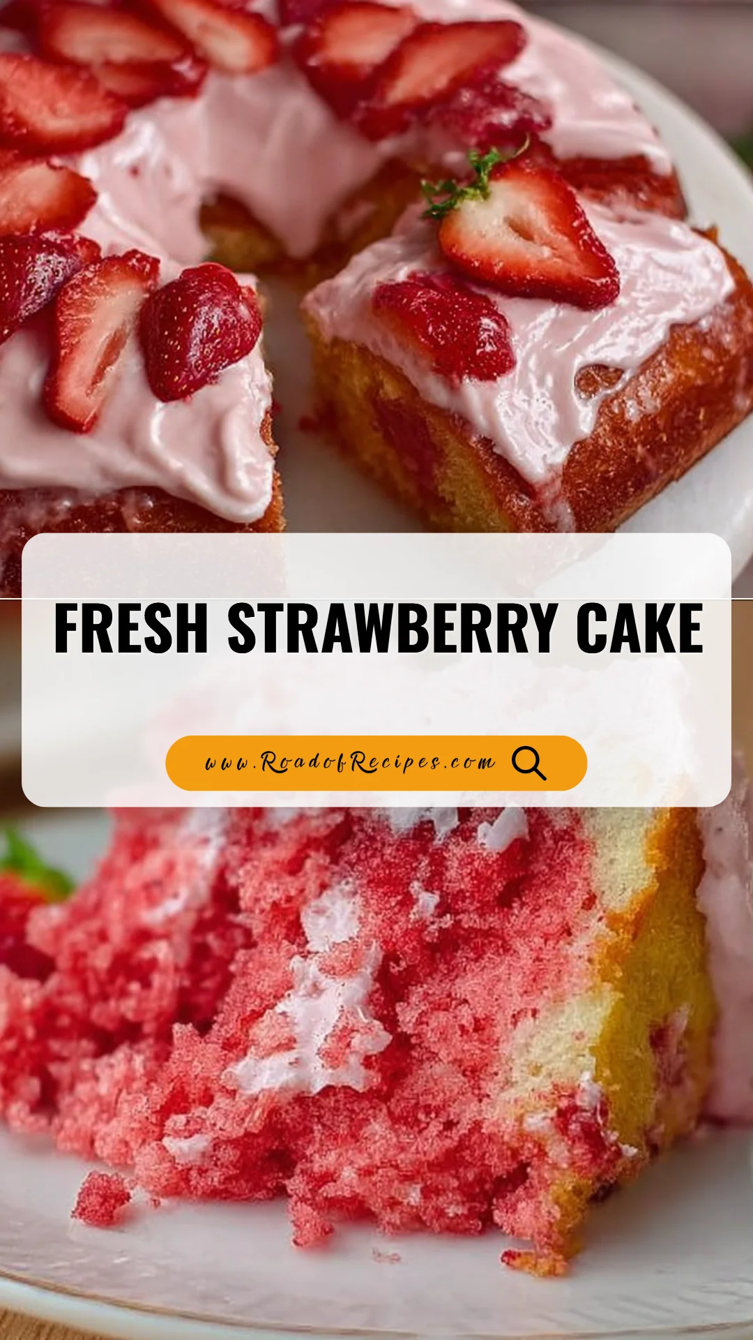 Fresh Strawberry Cake strawberry cake Fresh Strawberry Cake