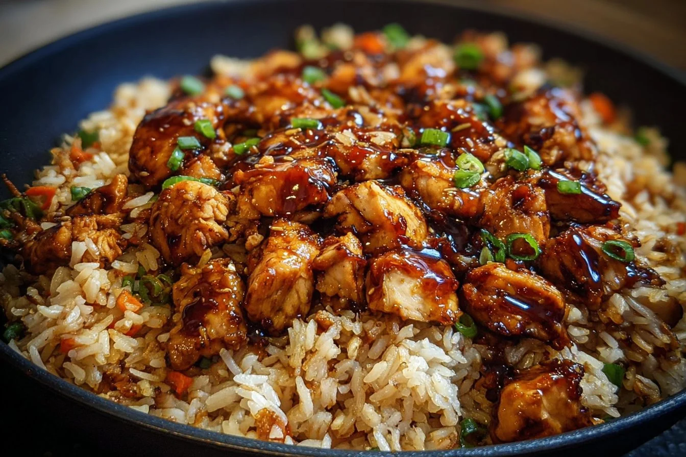 One-Pan Bold Honey BBQ Chicken Rice