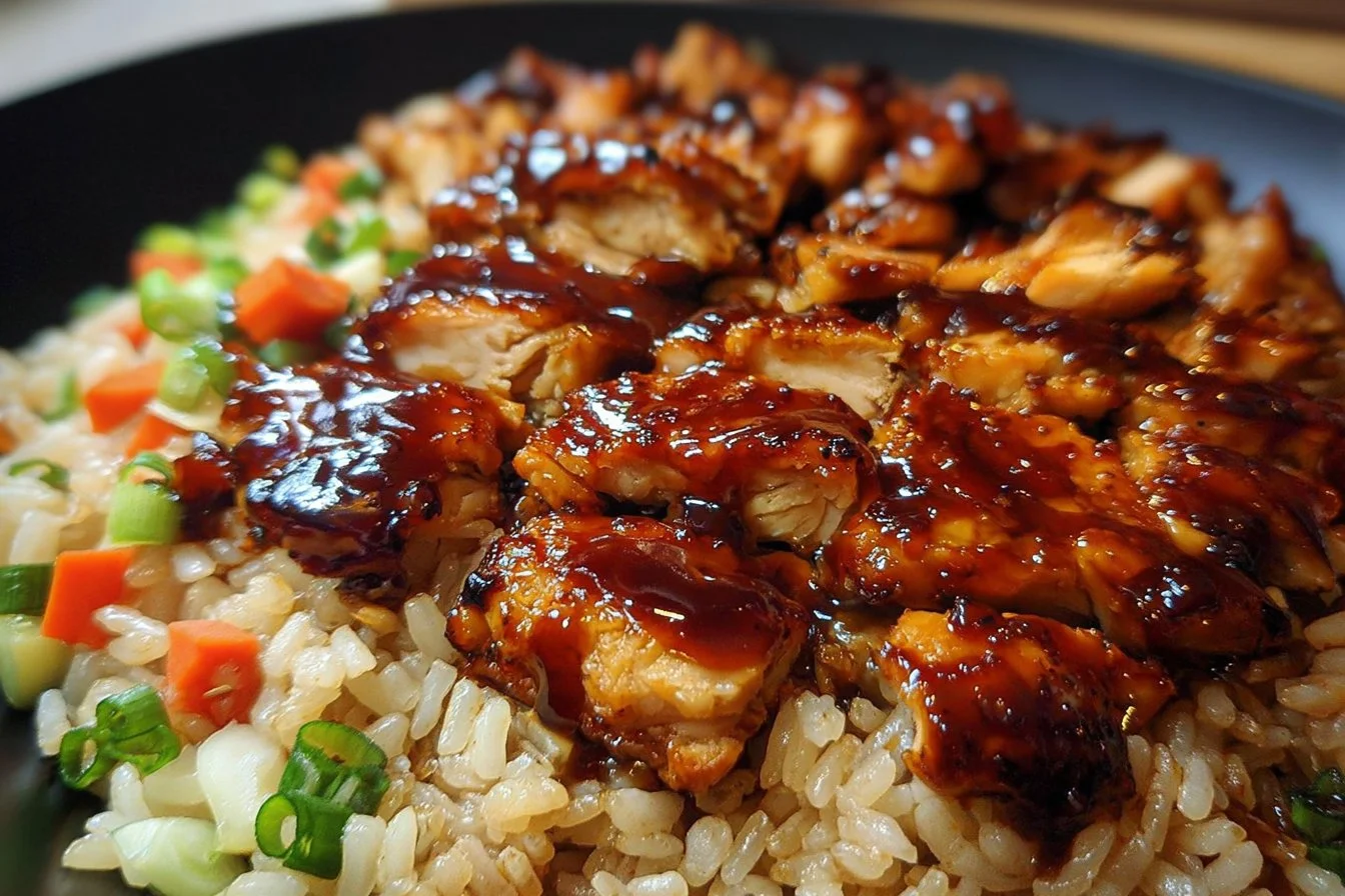 One-Pan Bold Honey BBQ Chicken Rice