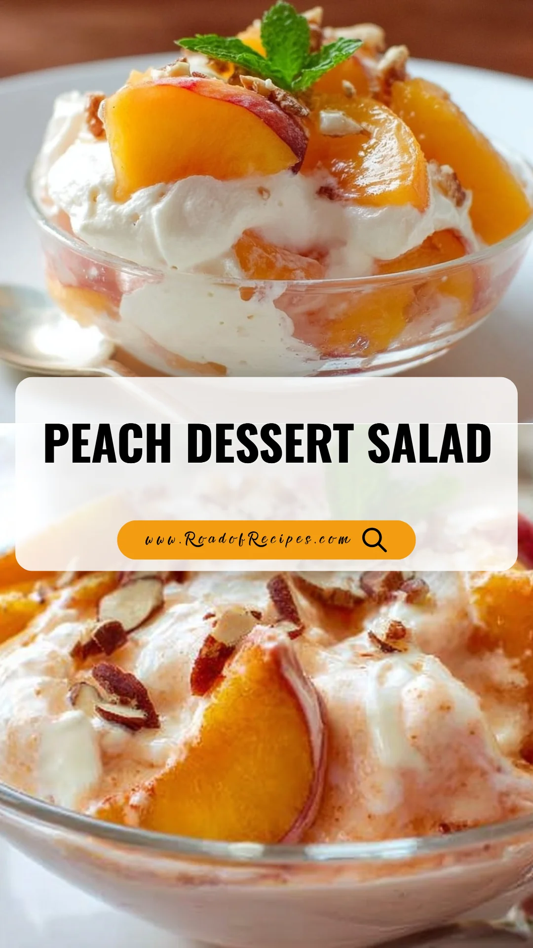 Peach Dessert Salad Peach Dessert Salad Peach Dessert Salad