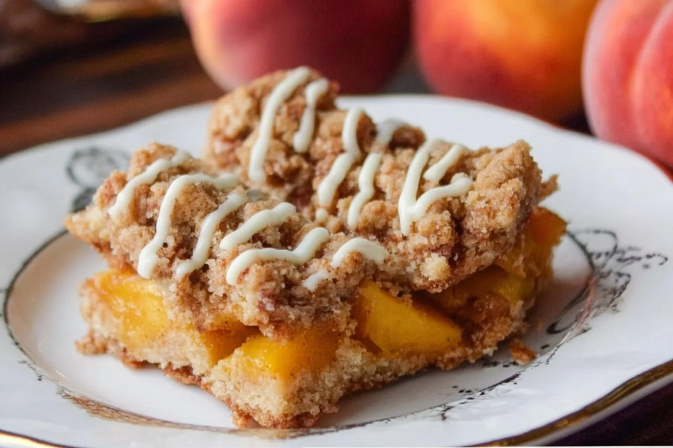 Peach Pie Crumble Bars Peach Pie Crumble Peach Pie Crumble Bars