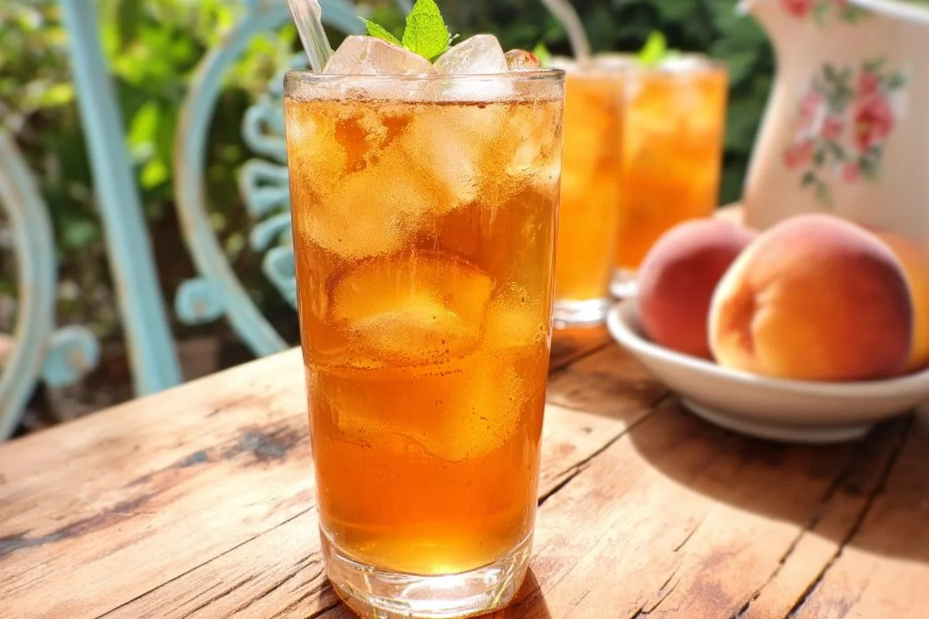 Southern Peach Tea peach tea Southern Peach Tea