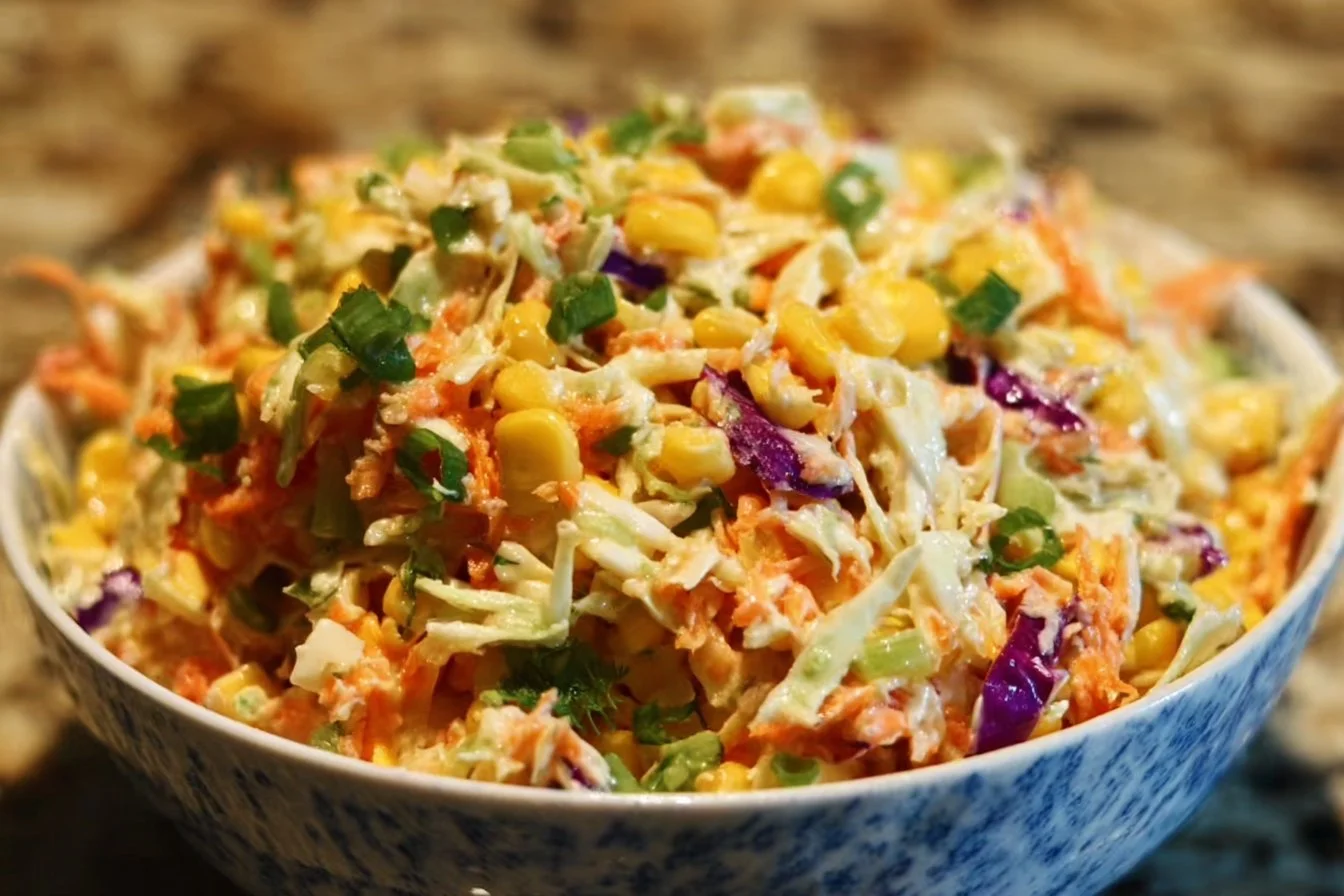 Spicy Corn Slaw: The Ultimate Summer Crunch That Delights