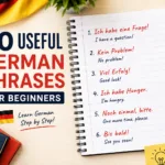 30 Useful German Phrases for Beginners